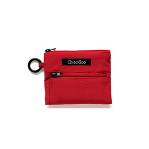 ChiaoGoo Estuche para Accesorios, Rojo, 12x9.5 cm