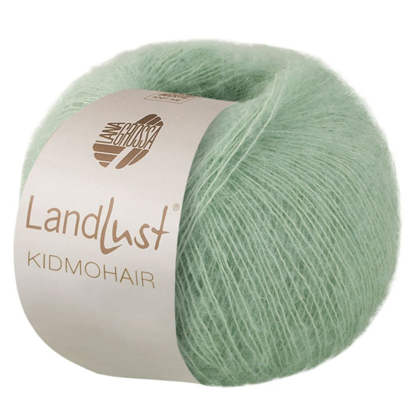 Lana Grossa Landlust Kidmohair 06 Verde menta