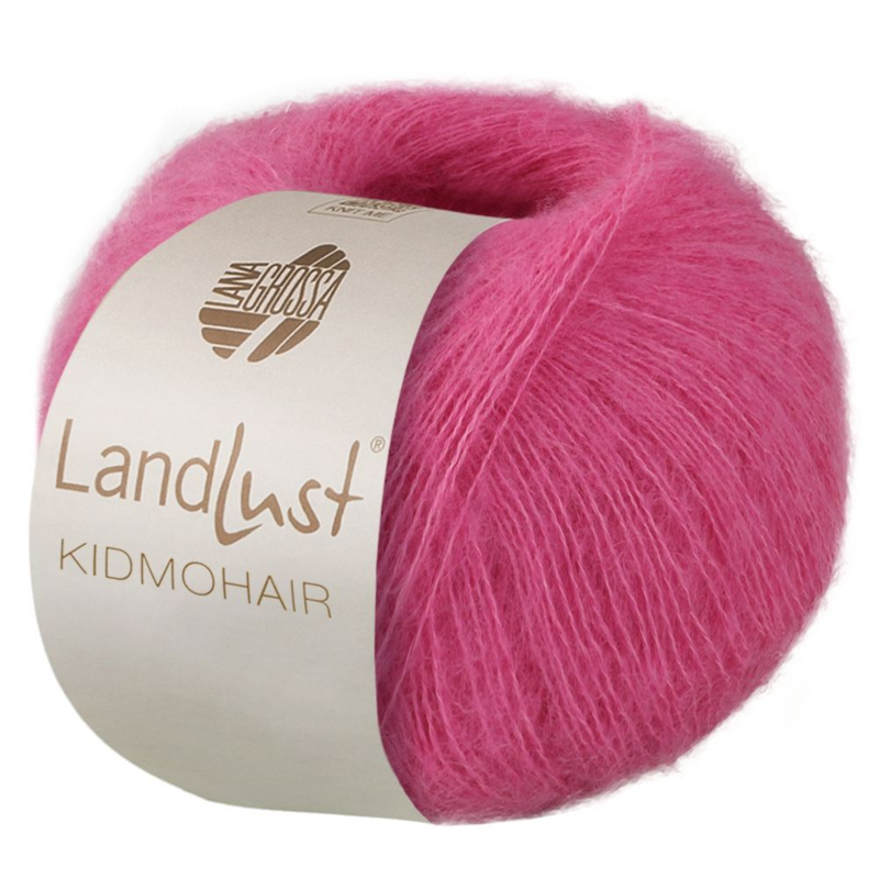 Lana Grossa Landlust Kidmohair 12 Rosa fuerte