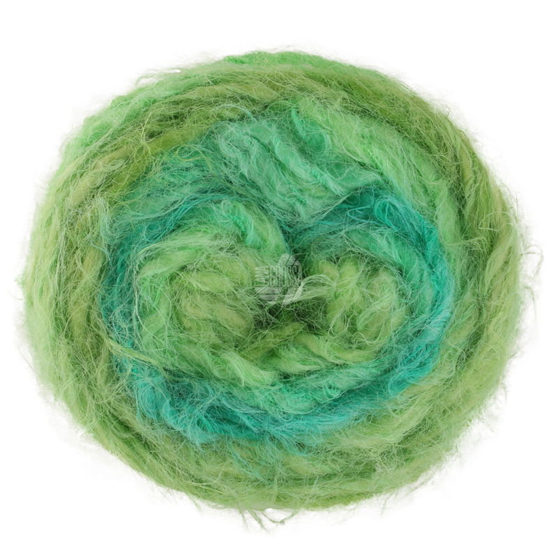 Lana Grossa Basta Mista 103 Verde mayo/Lima/Kiwi/Verde manzana