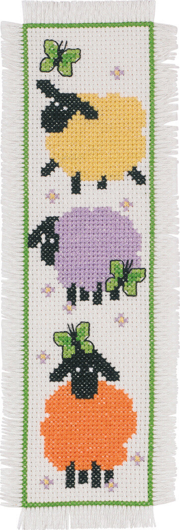 Kit de bordado Oveja 7 x 22 cm