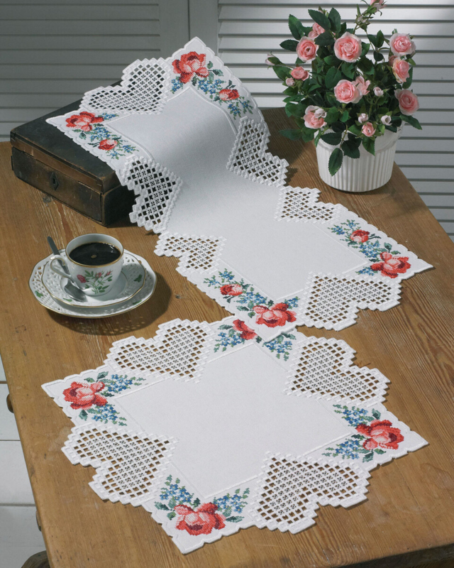 Kit de Bordado Hardanger 42 x 42 cm