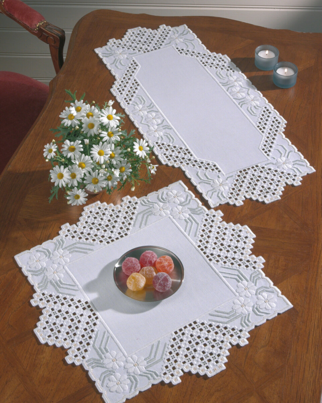 Kit de bordado Hardanger 40 x 40 cm