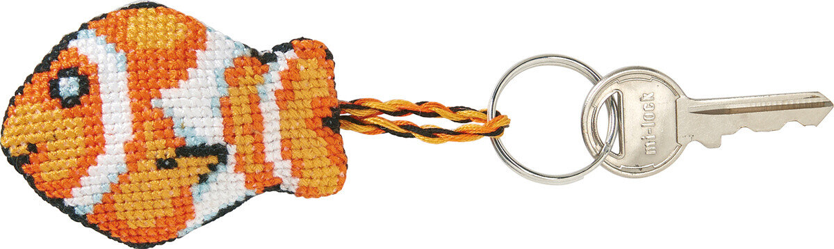 Kit de bordado Nemo pez payaso 7 x 5 cm