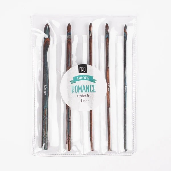 DROPS Pro Romance Set Para Ganchillo (3.50-8.00 mm)