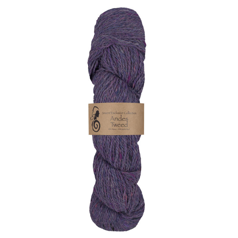 Viking Snorre Andes Tweed 269 Púrpura