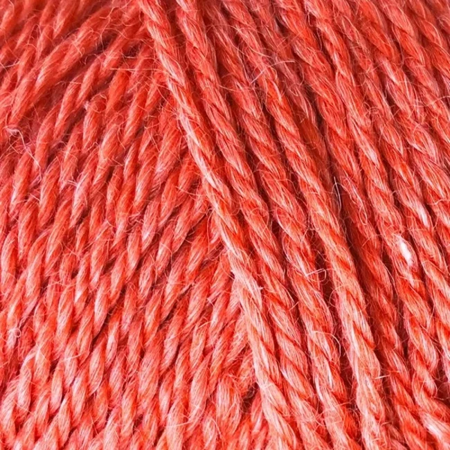 Onion No.4 Organic Wool+Nettles 840 Rojo coral