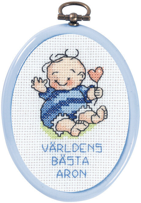 Kit de bordado Aron 1 c/ R5961/03 7 x 9 cm