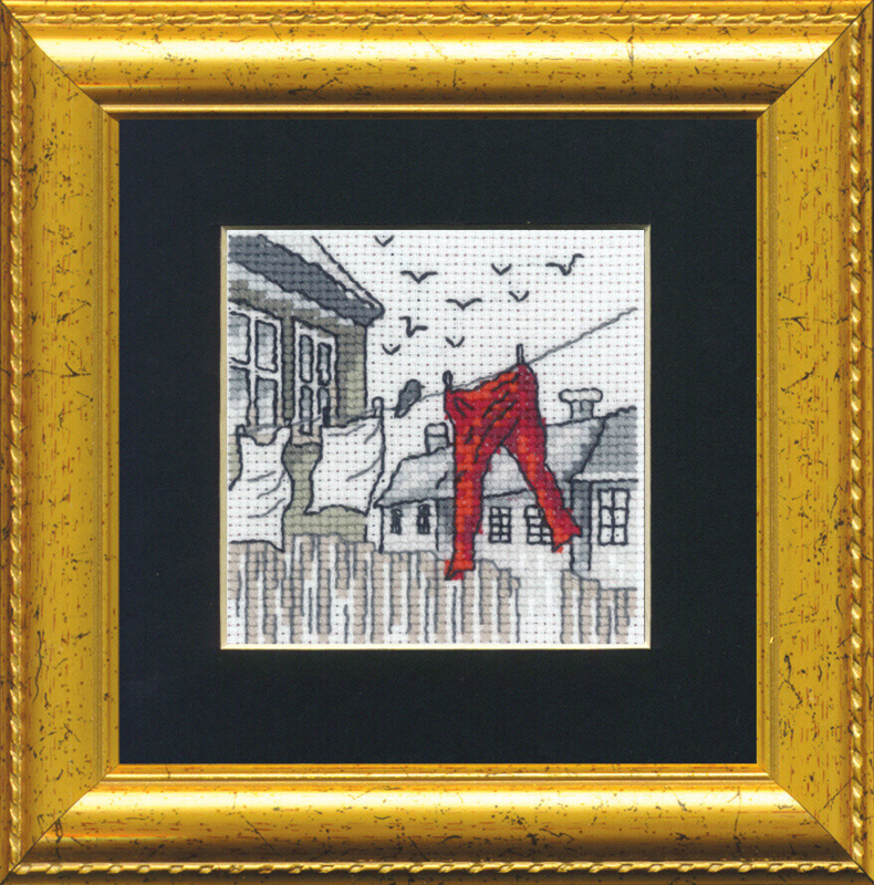 Kit de bordado Lavandería R5412/82PP 11 x 11 cm