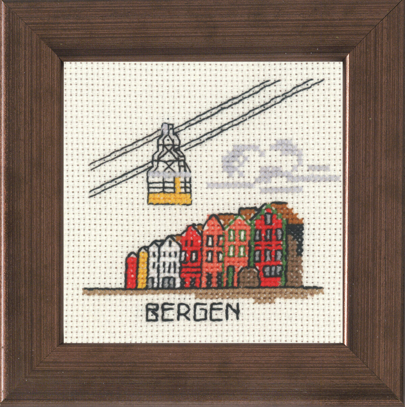 Kit de Bordado Bergen 10 x 10 cm R5370