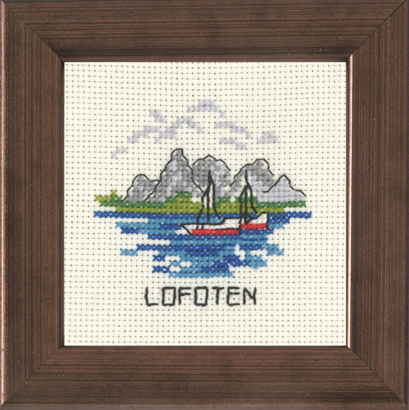 Kit de Bordado Lofoten 10 x 10 cm R5370