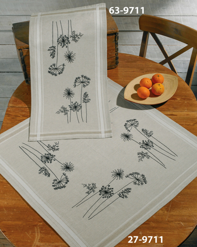 Kit de Bordado Naturaleza 80 x 80 cm