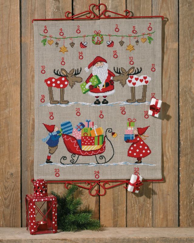 Kit de bordado Preparación del trineo