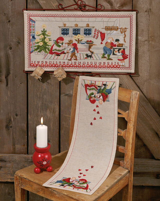 Kit de bordado Elfo cocina B5135/55 55 x 30 cm