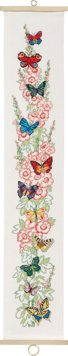 Kit de bordado Mariposas 5159/18 18 x 98 cm