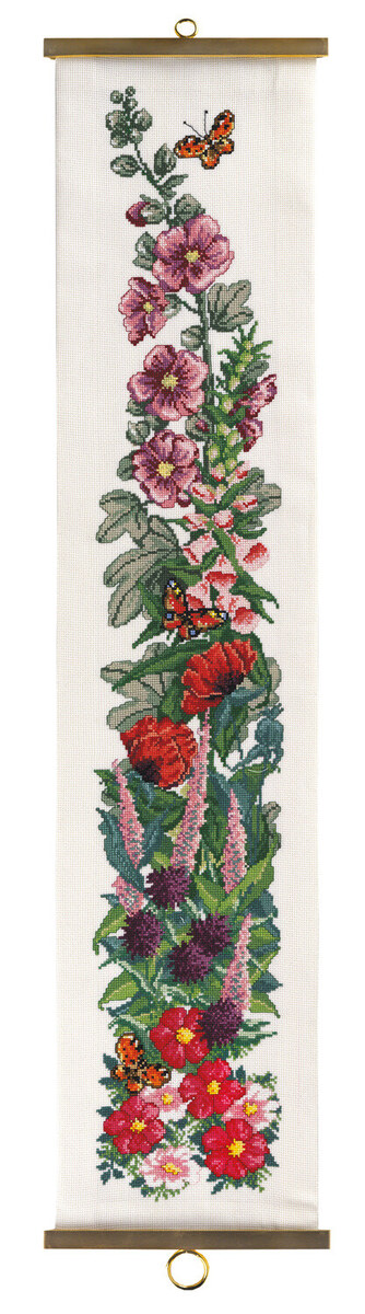 Kit de Bordado Flores/Mariposa 20 x 92 5159/20