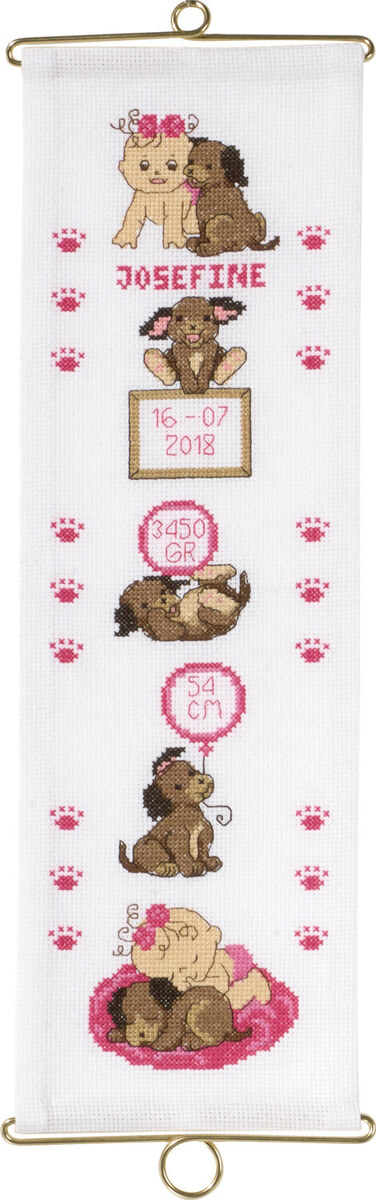 Kit de Bordado Josefine m/5188/14 14 x 44 cm