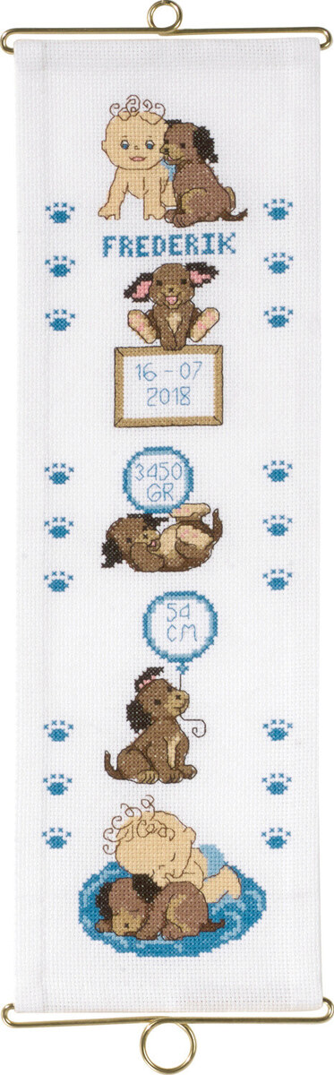 Kit de bordado Frederik m/5188/14 14 x 44 cm