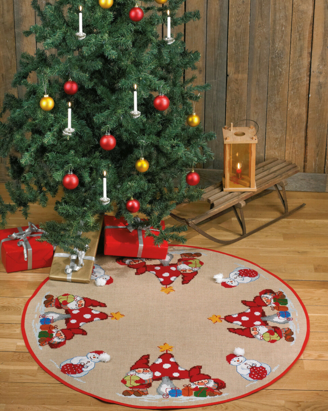 Kit de Bordado Seta y Duendes Ø 116 cm