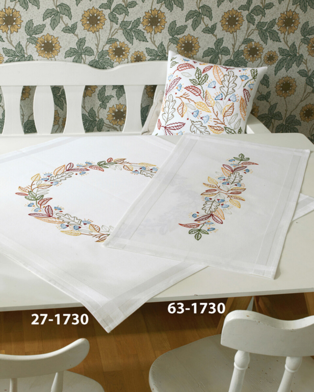 Kit de bordado Otoño 40x80 cm