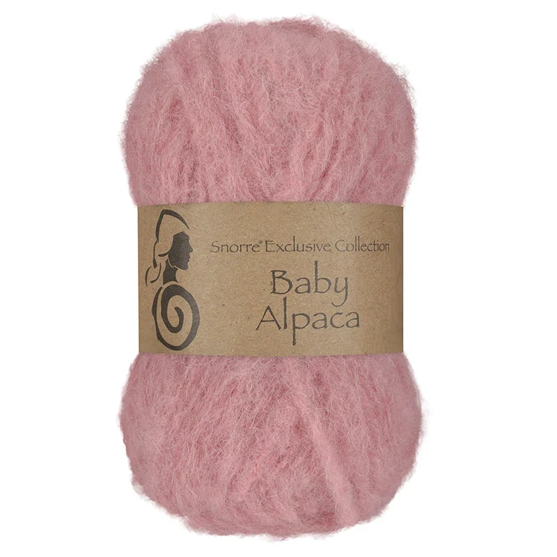 Viking Snorre Baby Alpaca 374 Rosa vintage claro