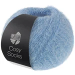 Lana Grossa Cosy Socks 04 Azul claro