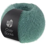 Lana Grossa Cosy Socks 06 Verde salvia