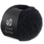 Lana Grossa Cosy Socks 18 Negro
