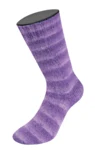 Lana Grossa Cosy Socks Soft Stripes 114 Lila pálido/lila/violeta