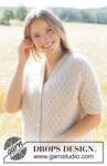 268-4 Perfectly Bee Cardigan by DROPS Design