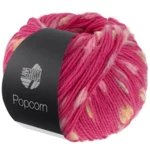 Lana Grossa Popcorn 03 Rosa/rosa/greige/amarillo