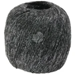 Lana Grossa Brillino 18 Marrón oscuro/Plata