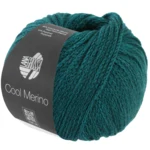 Lana Grossa Cool Merino 45 Azul petróleo