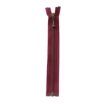 YKK Cremallera Metálica Divisible 4 mm (25-65 cm) 527 Burdeos, Latón antiguo