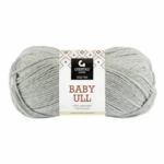 Gjestal Baby Ull 0004 Gris claro jaspeado