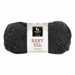 Gjestal Baby Ull 8556 Gris antracita