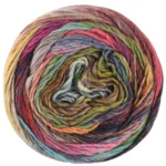 Lana Grossa Colorissimo 217 Lima/Verde oliva/Gris claro/Gris oscuro/Gris azulado/Taupé/Gris marrón/Gris lila/Rosa/Verde oscuro