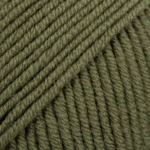 DROPS Merino Extra Fine 53 Verde musgo (Uni Colour)