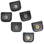 Go Handmade Cierre Magnético a Presión 4 cm Negro con oro, plata y bronce
