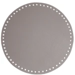 Go Handmade Base Redonda: Beige, 25 cm
