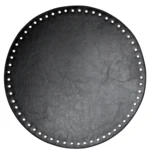 Go Handmade Base Redonda: Negro, 25 cm