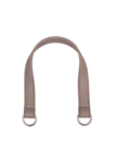 Go Handmade Asa para Bolso con Anilla en O: Beige/plata