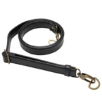 Go Handmade Correa de hombro para bolso 130 cm 25 mm, Negro, Bronce