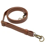 Go Handmade Correa de hombro para bolso 130 cm 25 mm, Marrón, Bronce