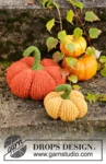 Extra 0-1170 The Patch by DROPS Design — Calabazas de punto en DROPS Nepal para decorar Halloween. El kit incluye el hilo para las dos calabazas del patrón. — 3