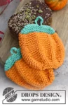 Extra 0-1312 Roasted Pumpkin by DROPS Design — Agarradores de unos 18 × 18 cm, trabajados con dos hebras juntas. Las cantidades ya incluyen ambas hebras. — 2