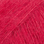 DROPS Brushed Alpaca Silk 07 Rojo (Uni Colour)