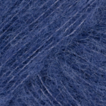 DROPS Brushed Alpaca Silk 39 Azul marino (Uni Colour)