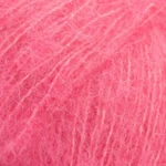 DROPS BRUSHED Alpaca Silk 31 Rosa intenso (Uni colour)