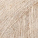 DROPS BRUSHED Alpaca Silk 04 beige claro (Uni colour)